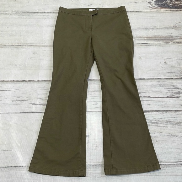 Derek Lam 10 Crosby Jeans Women's 4 Green Denim Bootcut - Picture 3 of 12